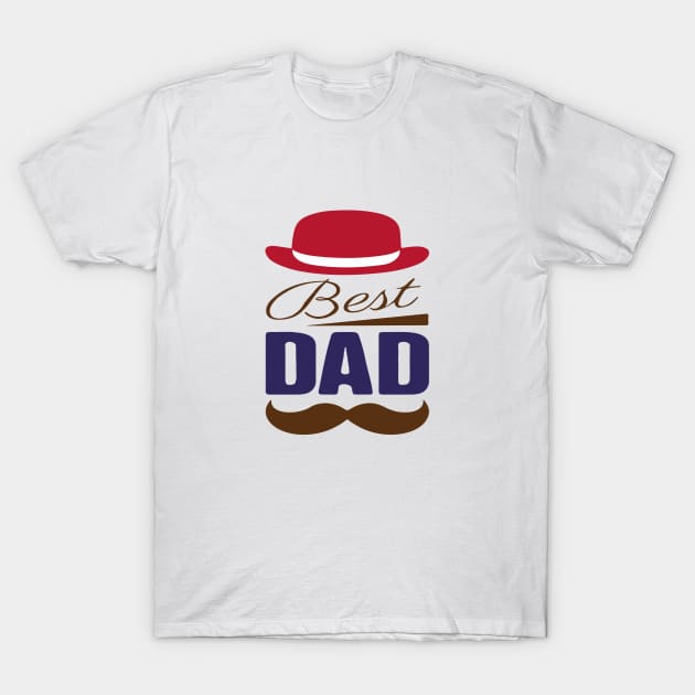 Best Dad Ever T-Shirt by jobieh shop